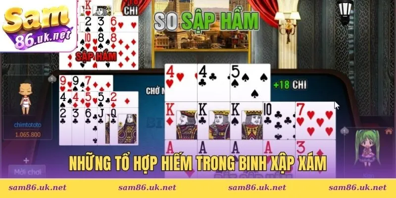 Những tổ hợp hiếm trong Binh Xập Xám